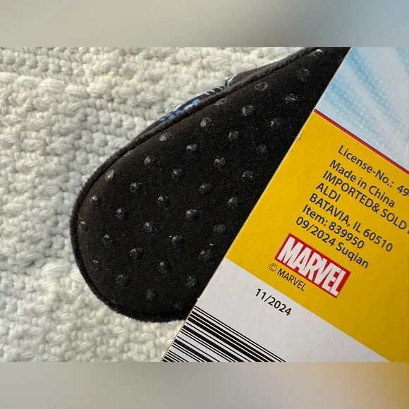 Marvel Spidey and His Amazing Friends toddler character slippers in size 9/10 - Picture 4 of 7